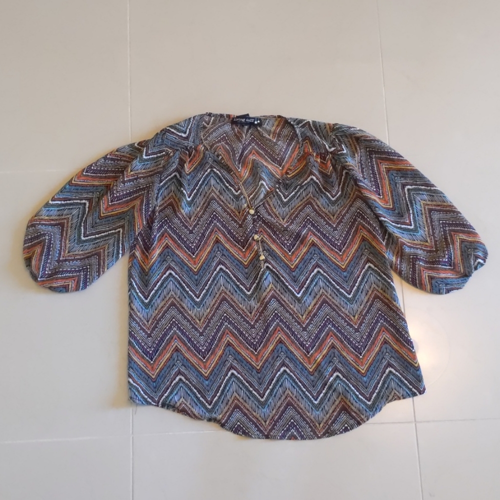 Zig zag Blouse